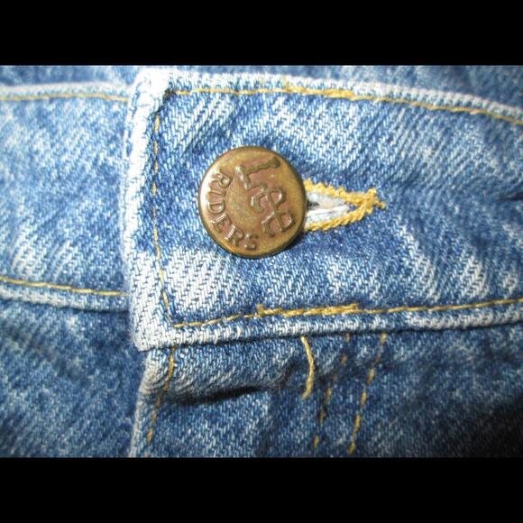 Lee Riders Womens Size 16P Vintage Blue Denim Jeans READ - Picture 6 of 14